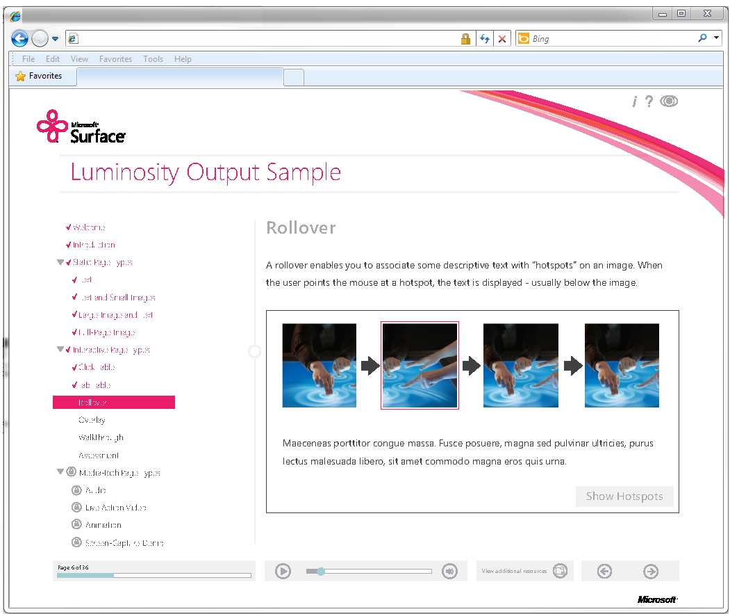Designing and Developing Surface Applications - Surface 2.0 SDK Training